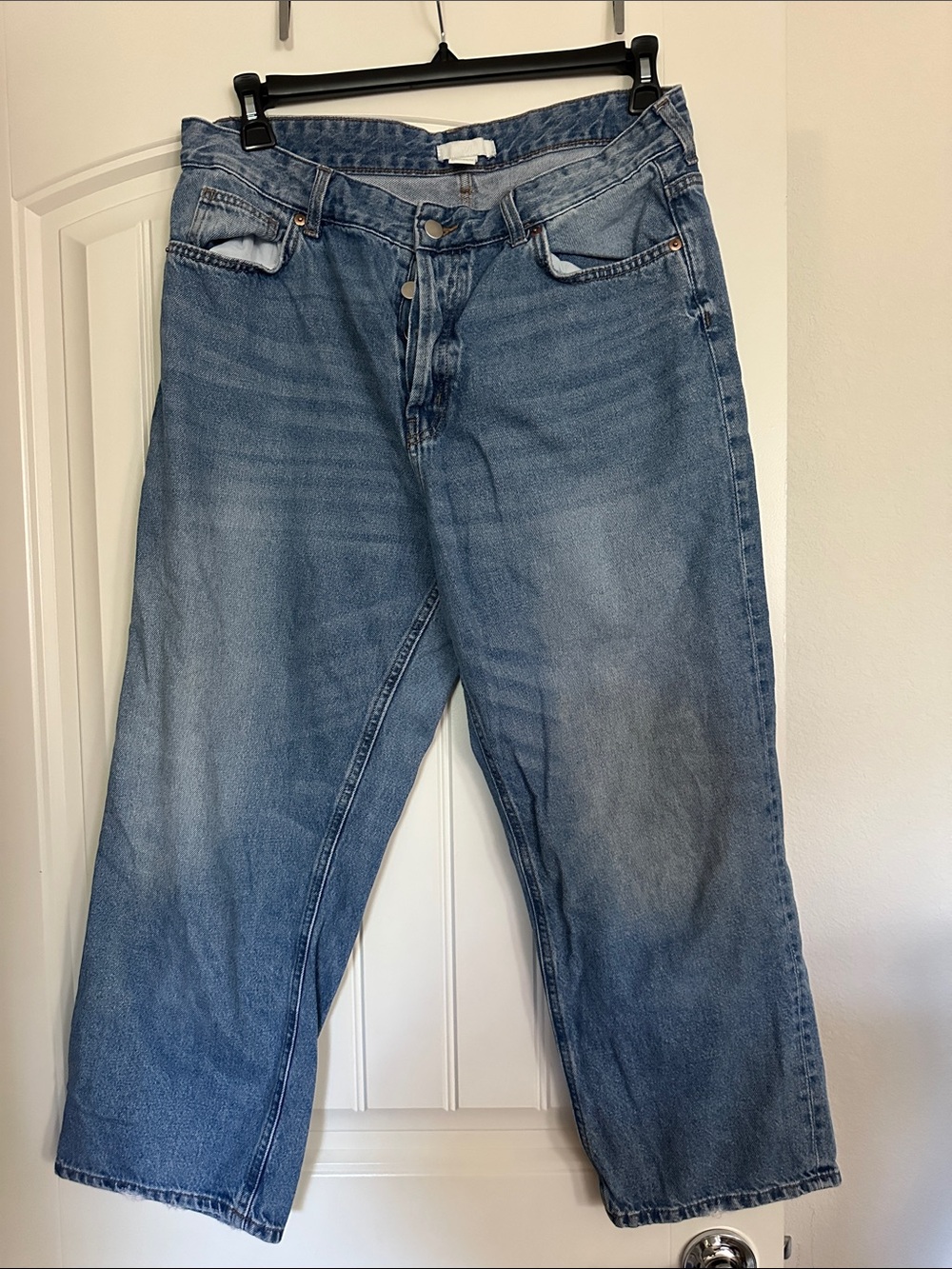Light Blue H&M 4 button front jeans